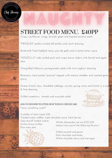 Street-food private chef